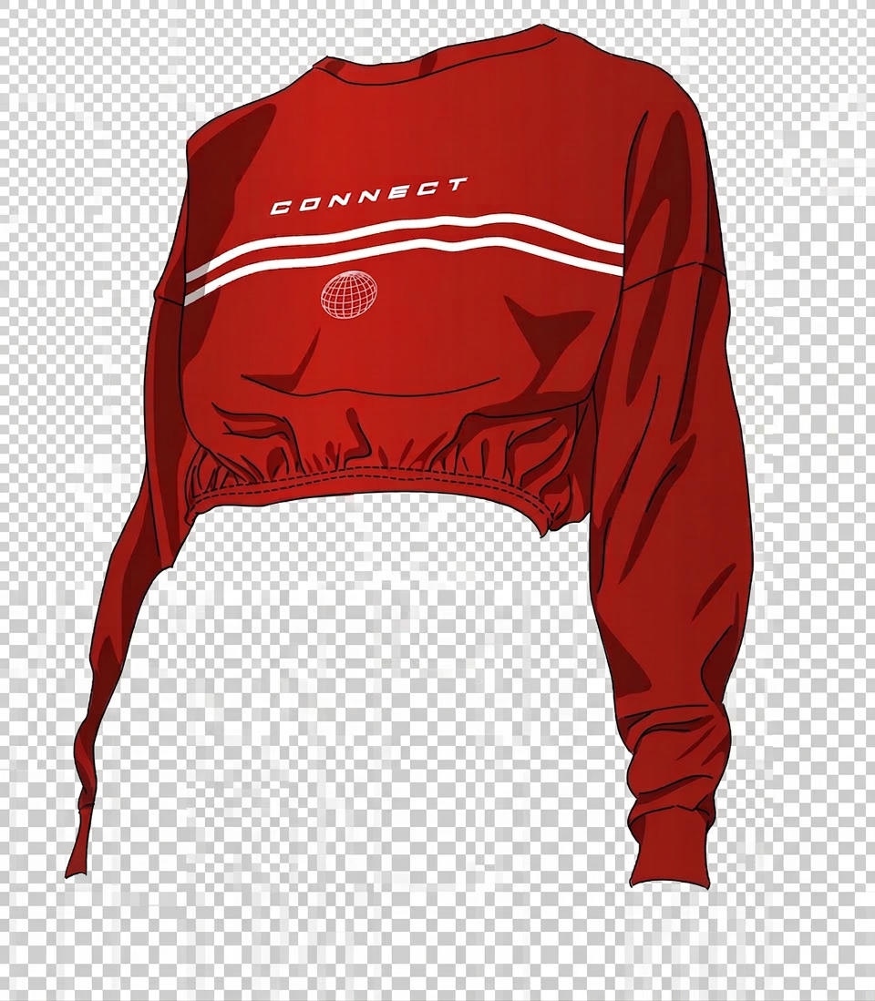 Connect Crop Crew — Red