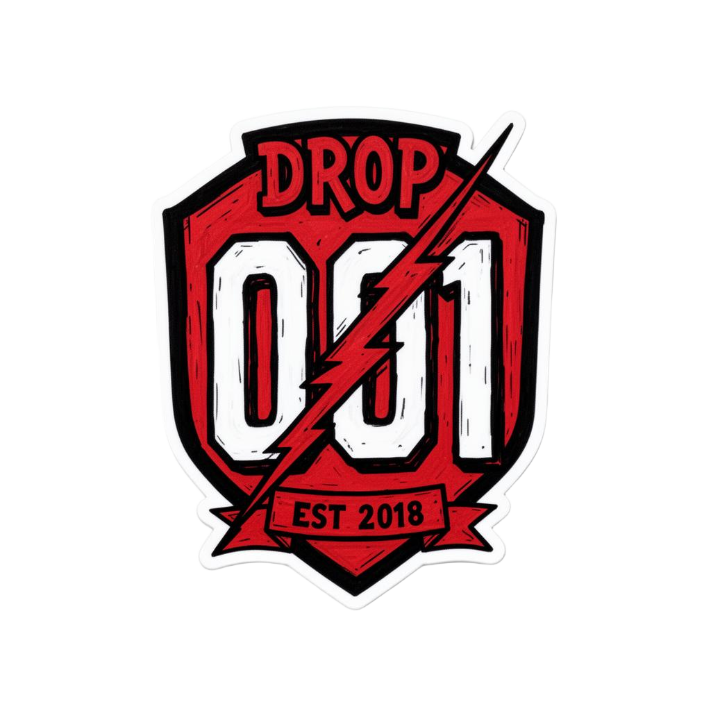 Drop 001 Crest Sticker